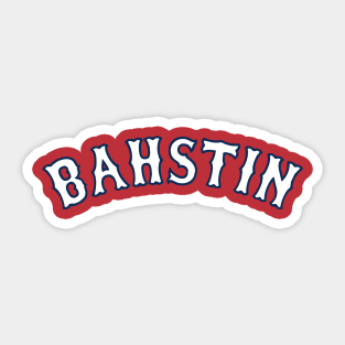 BAHSTIN - Red 2 Sticker